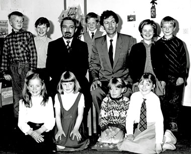 The Australian Commissioner Visiting Ulva School Photo Of Visitors From Australia